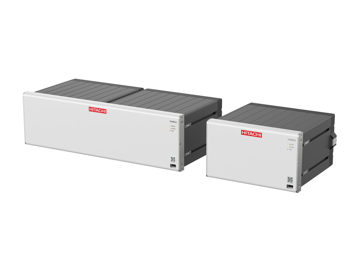 Unidad de interfaz de proceso Hitachi Energy SAM600 — configurable como unidad de fusión, unidad de control de aparamenta, o ambas en un único equipo. Imagen: página de producto de Hitachi Energy.